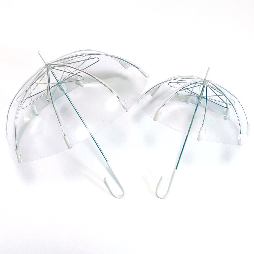 Mサイズクリア(白)＋Sサイズクリア(白)