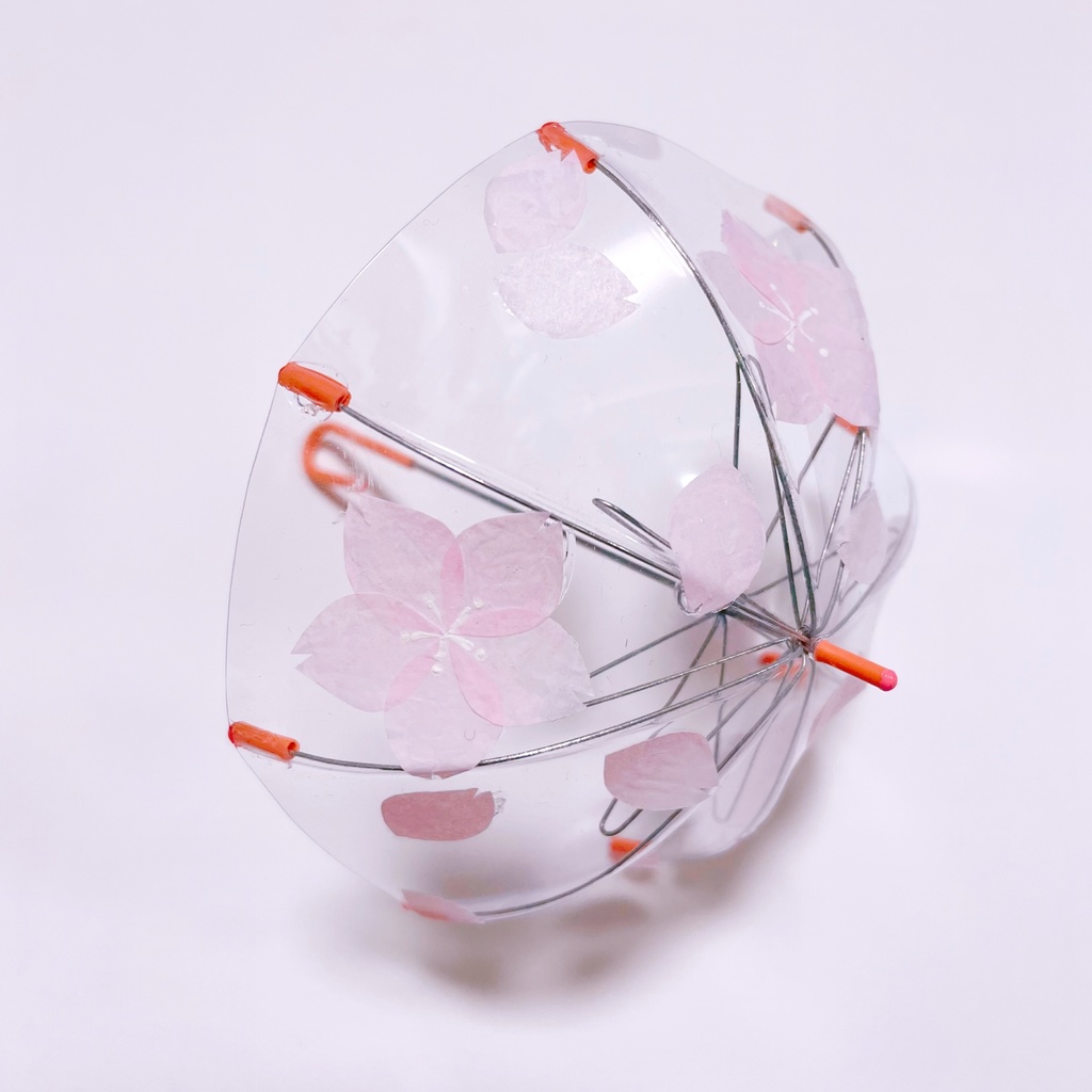 桜傘(花びら薄色)Mサイズ