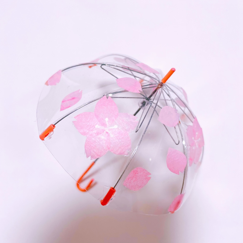 桜傘(花びら濃いめ) Mサイズ