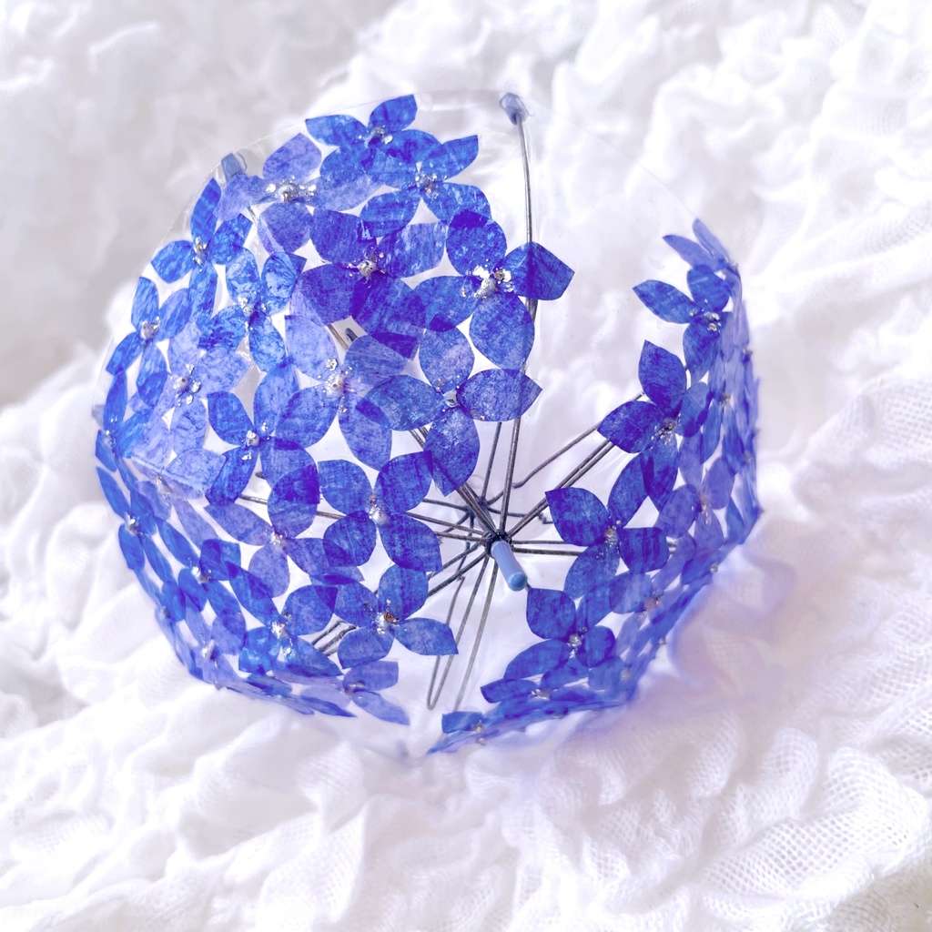 Mサイズ　紫陽花(青紫系)