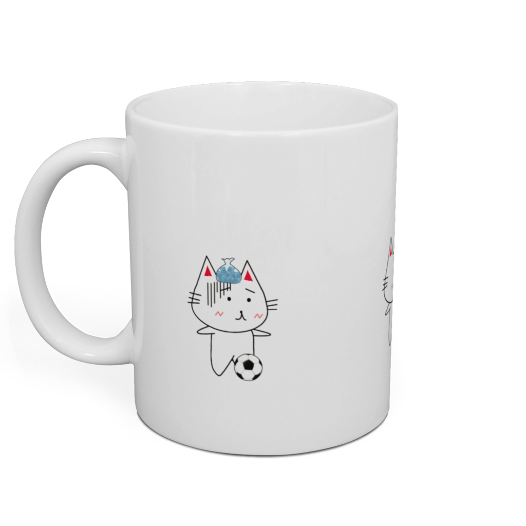 ネココさんネココさんウササさんマグカップ