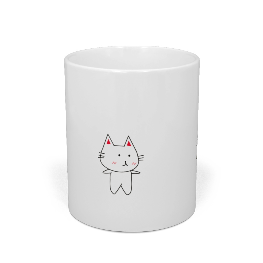 ネココさんネココさんウササさんマグカップ