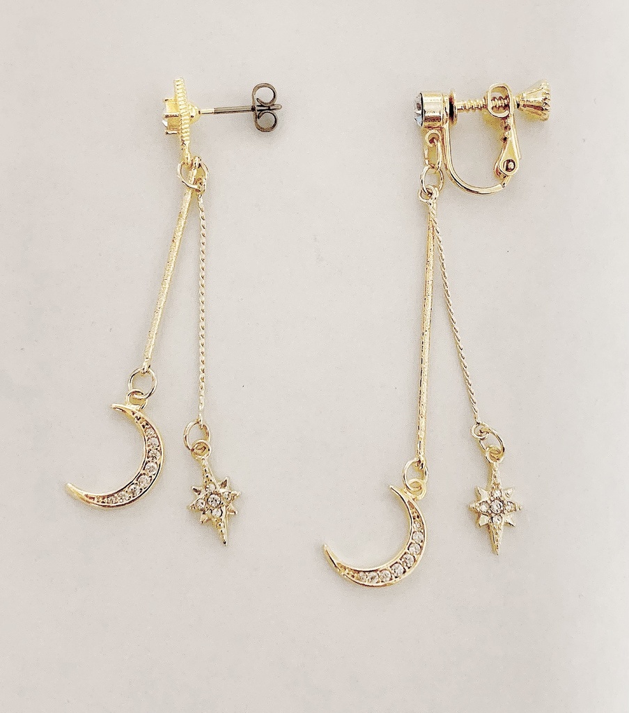 ツイステッドワンダーランド 星に願いをイメージピアス