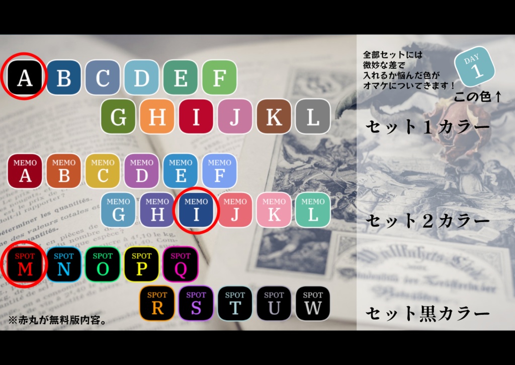 【無料あり】アルファベットアイコン【TRPG/ココフォリア向け】