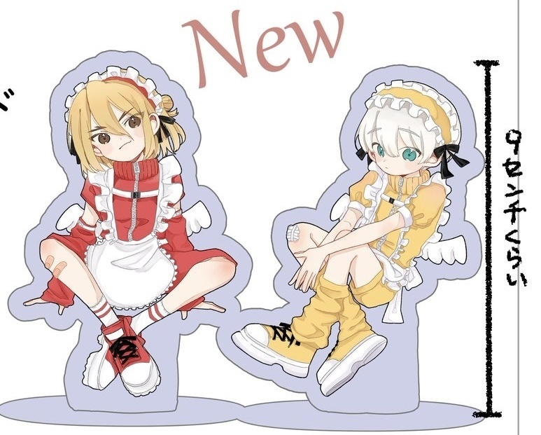 ジャージメイド🐉🏹アクスタセット