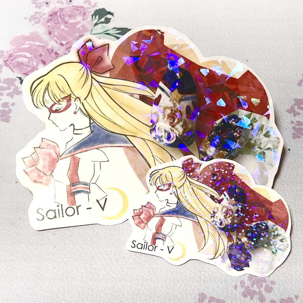 セーラーV ホロステッカー　2枚セット