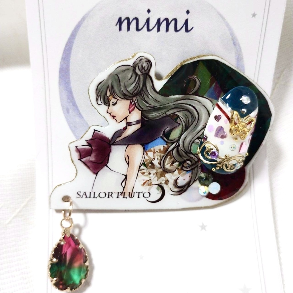 セーラープルート　アートバッチ