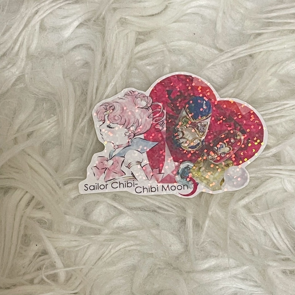 セーラーちびちびムーン ホロステッカー 2枚セット