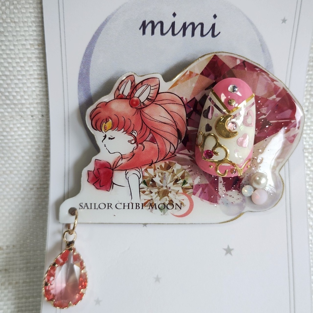 セーラーちびムーン アートバッチ