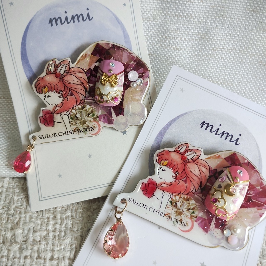 セーラーちびムーン アートバッチ