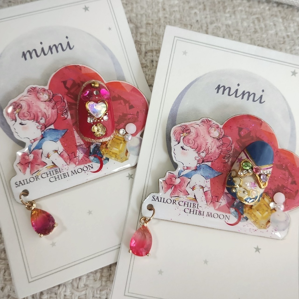 セーラーちびちびムーン アートバッチ