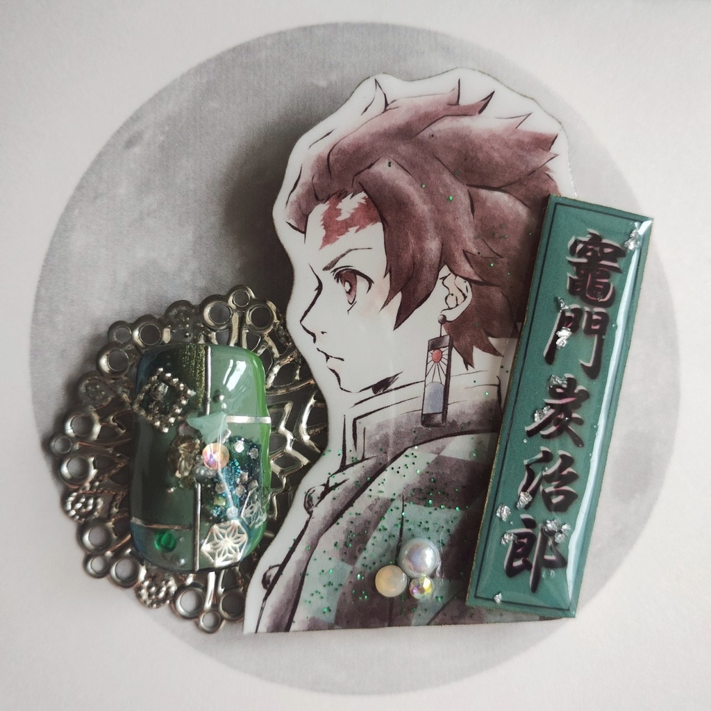 鬼滅の刃【竈門炭治郎】アートバッチ