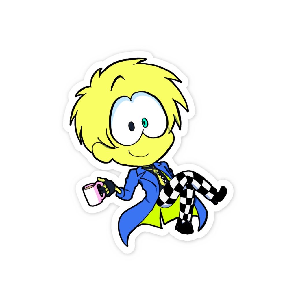 だいや新衣装スマホステッカー