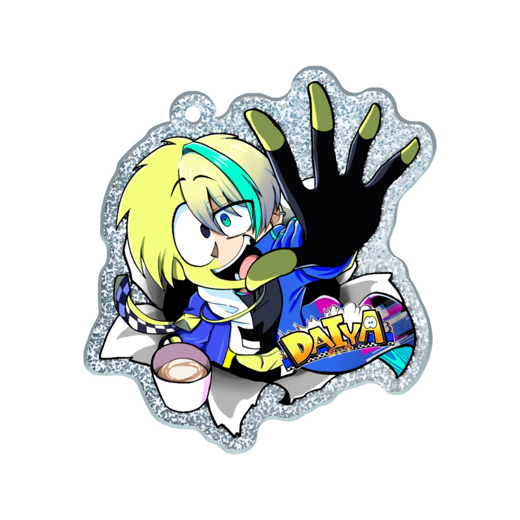 【ラメver.アクリルキーホルダー】だいや活動5周年記念アクキー〜ラメver.〜