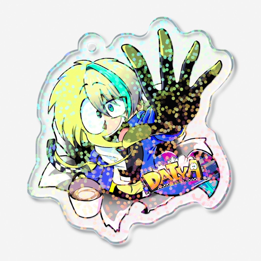 【ホログラムver.アクリルキーホルダー】だいや活動5周年記念アクキー〜ホログラムver.〜