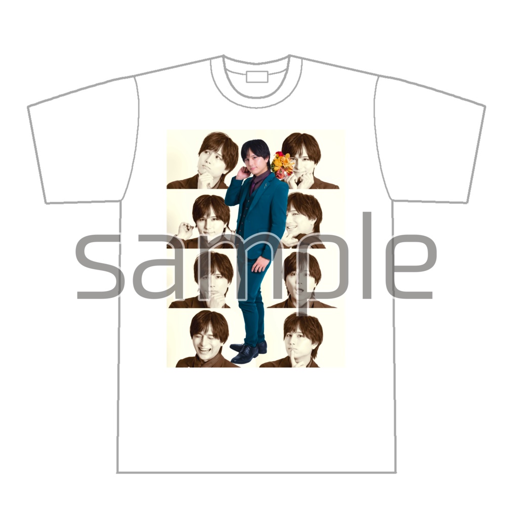 Tシャツ　白/黒