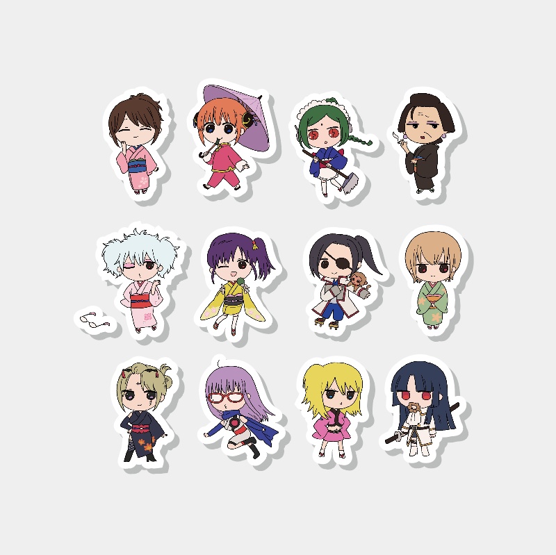 ぎんたまガールズシール