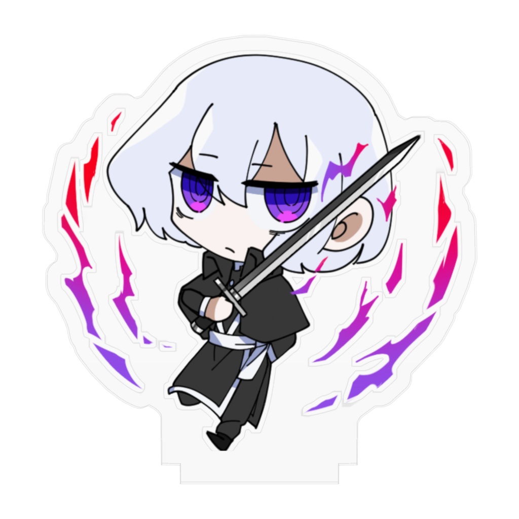 【創作】デスパスト シグマ アクリルフィギュア