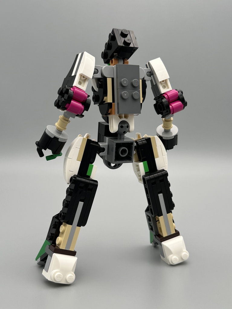 【Instruction】31165セットの組み替えロボットフレーム