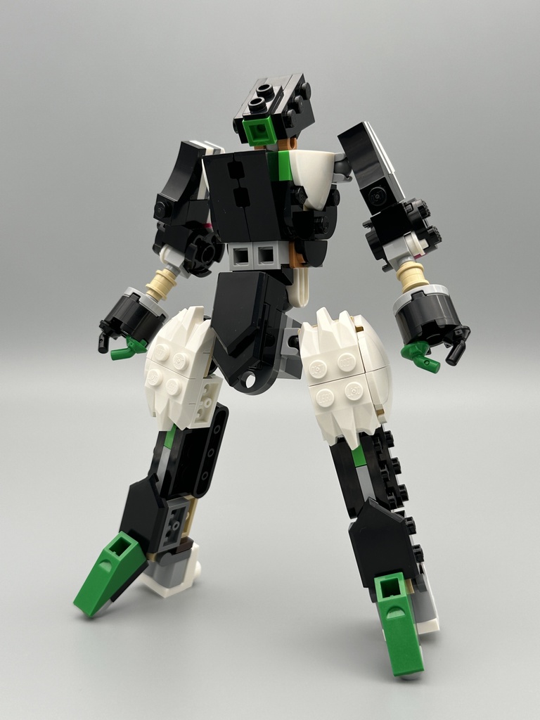 【Instruction】31165セットの組み替えロボットフレーム