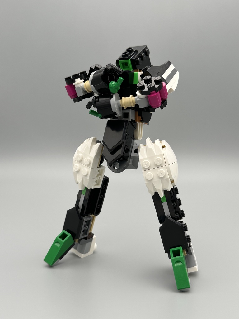 【Instruction】31165セットの組み替えロボットフレーム