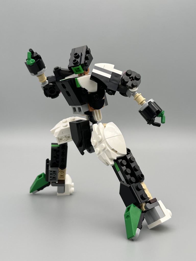 【Instruction】31165セットの組み替えロボットフレーム