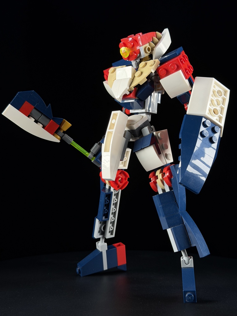 【Instruction】31088セットの組み替えアックスロボット