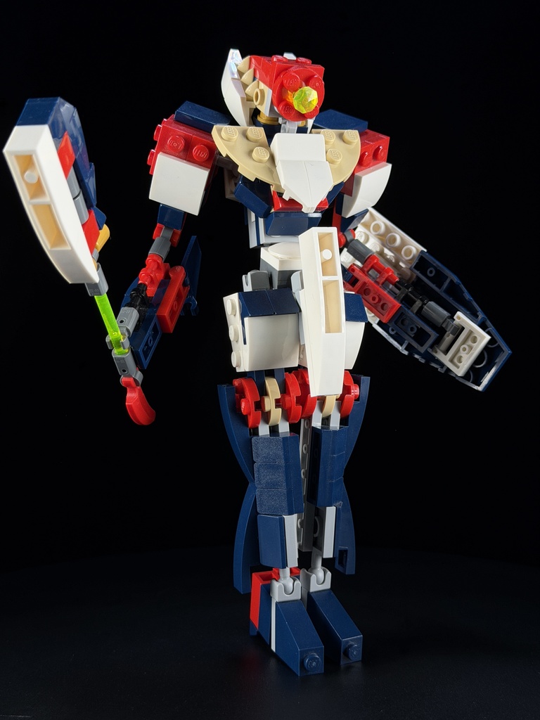 【Instruction】31088セットの組み替えアックスロボット