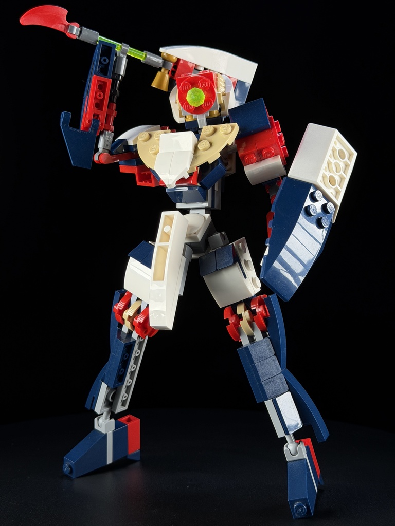 【Instruction】31088セットの組み替えアックスロボット