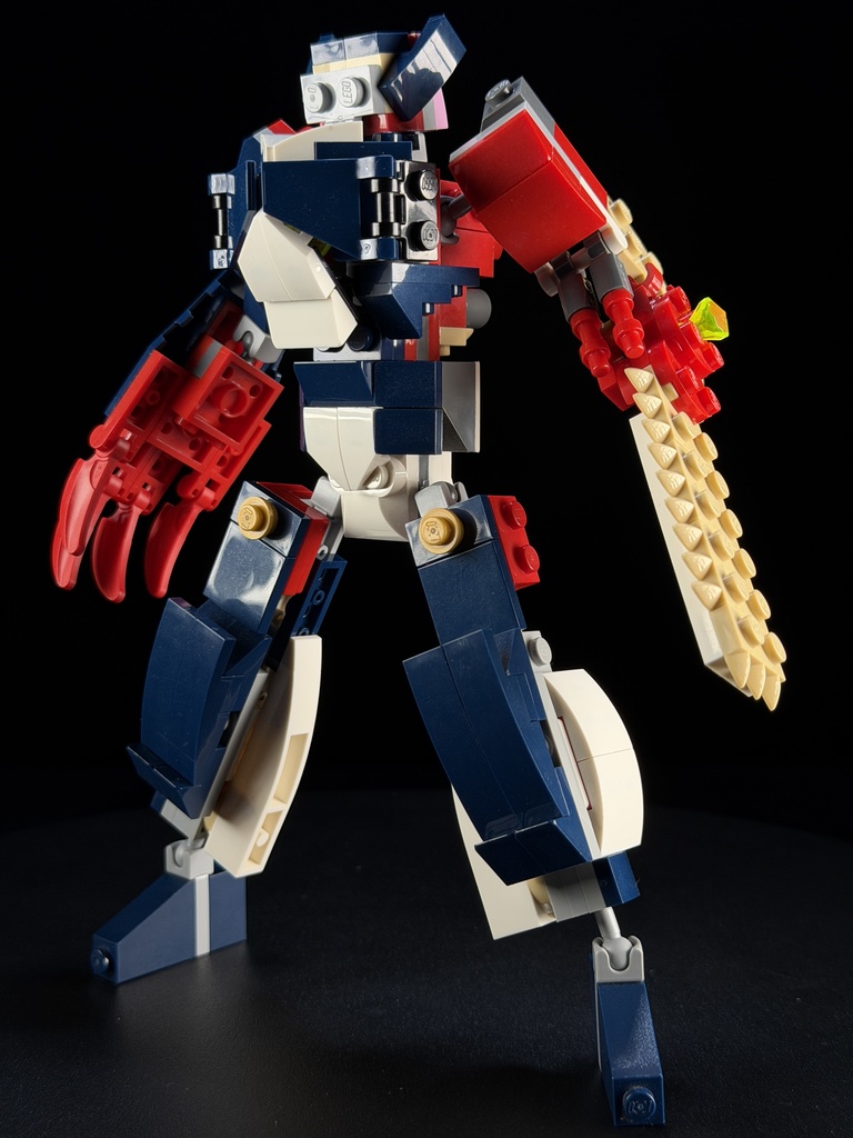 【Instruction】31088セットの組み替え変形ロボット