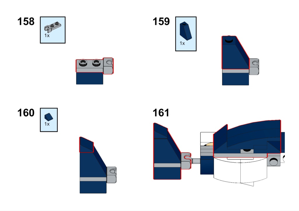 【Instruction】31088セットの組み替え変形ロボット