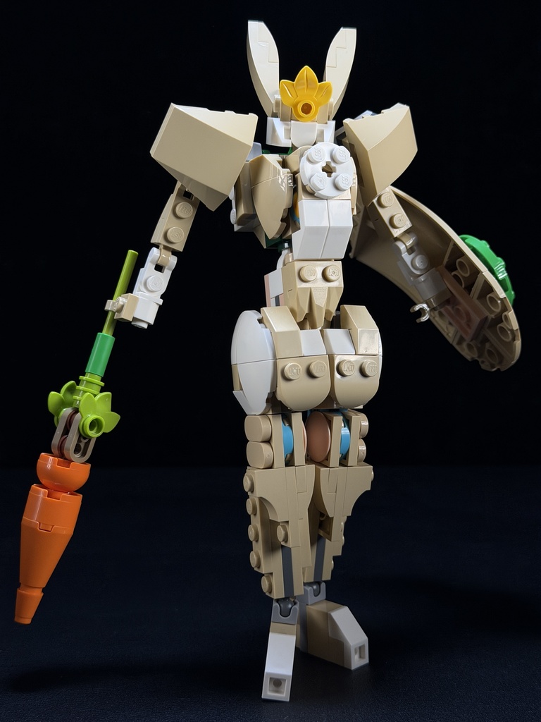 【Instruction】31162セットの組み替えうさぎロボット