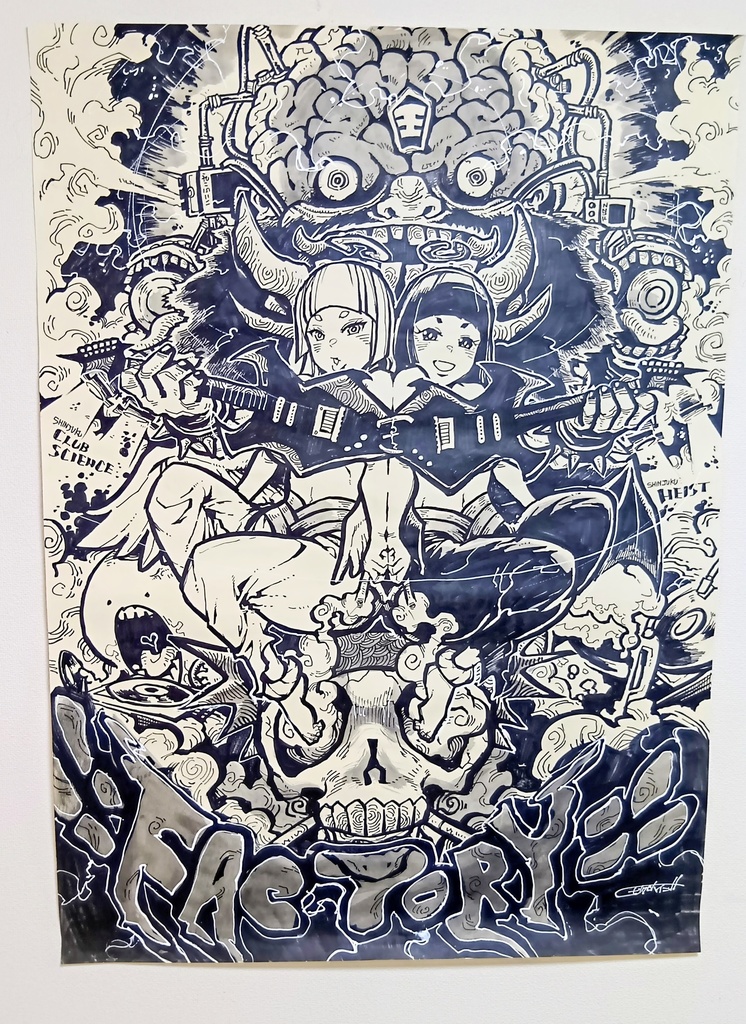 〓〓FACTΘRY〓〓ライブペイント