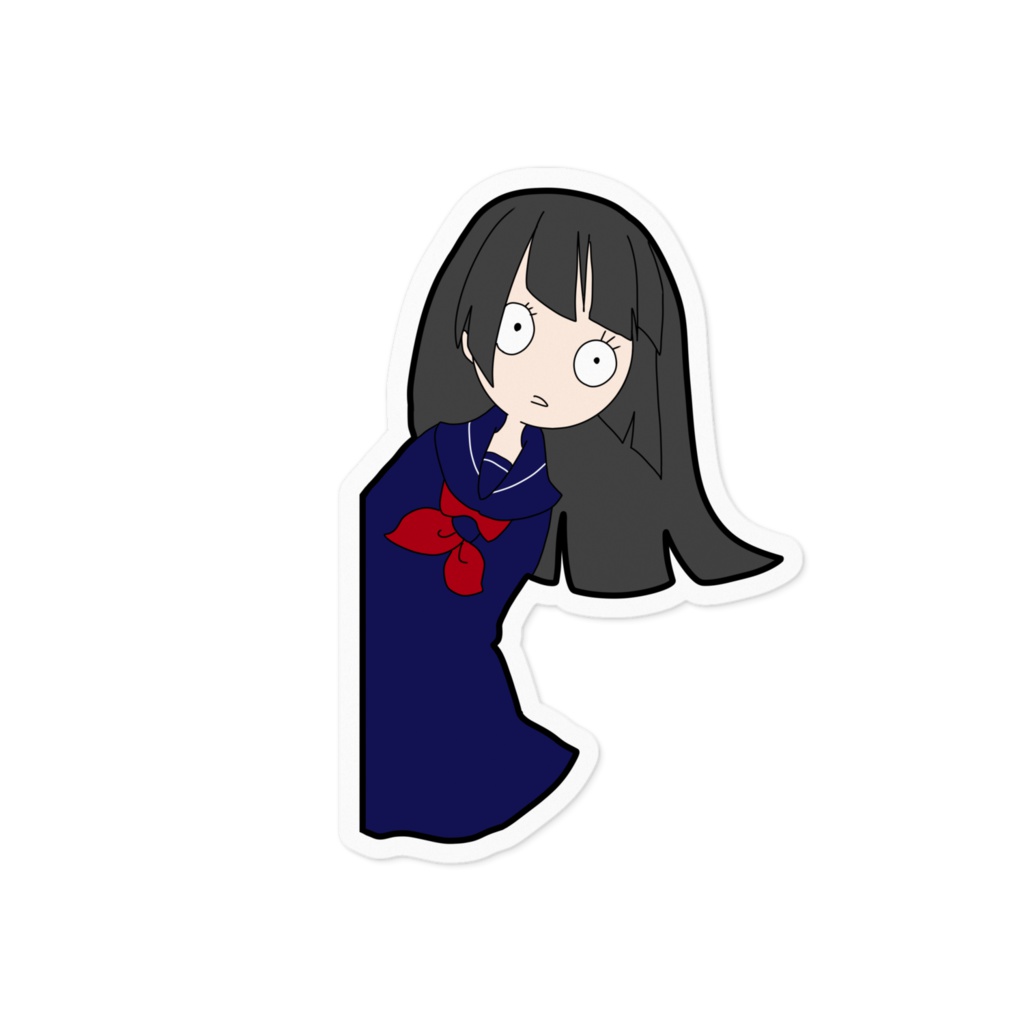 セーラ通りすがりステッカー