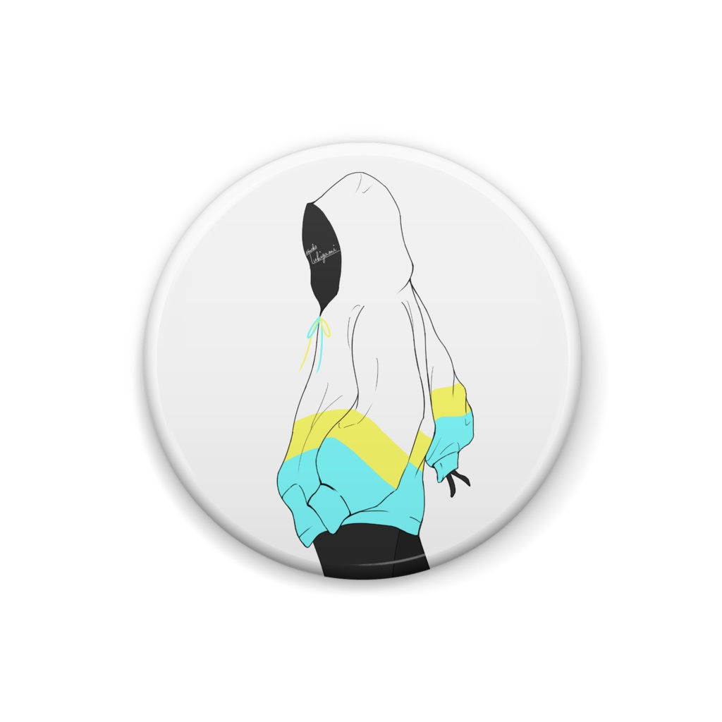 月皇七楓 アイコン 缶バッジ