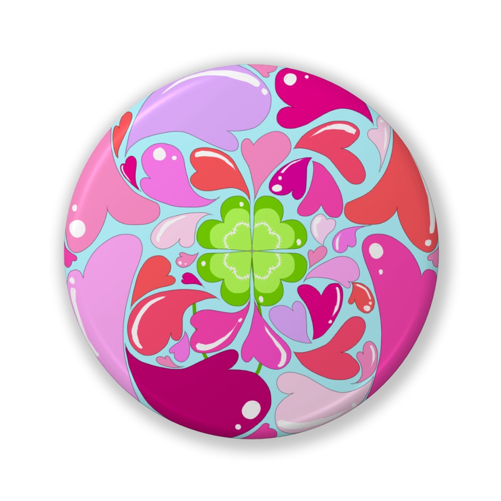 Happiness 缶バッジ