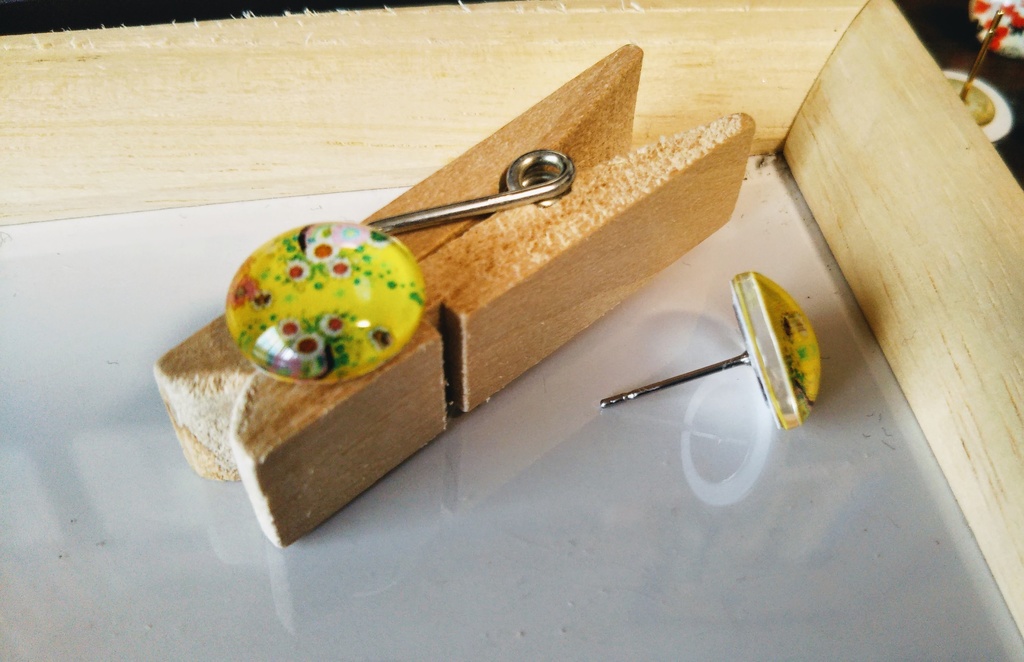 【3セット500円】花柄スタッドピアス