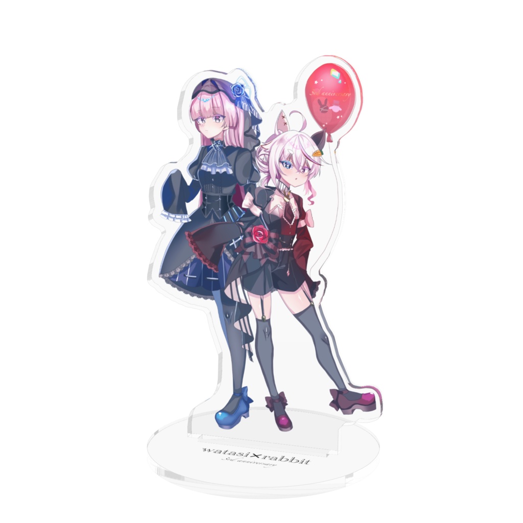 兎紅こおり3周年アクスタ(わたラビ)