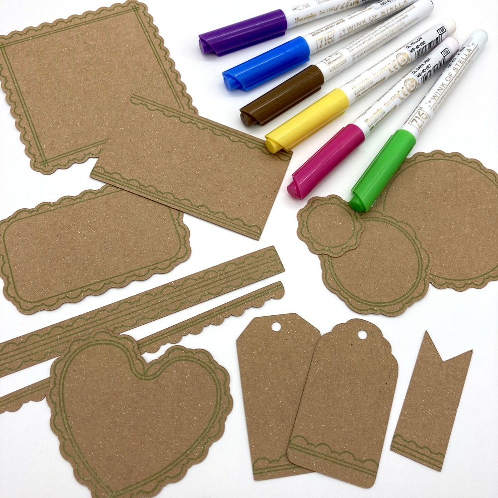 色々なタグやカードが作れるスキャンカット用データ