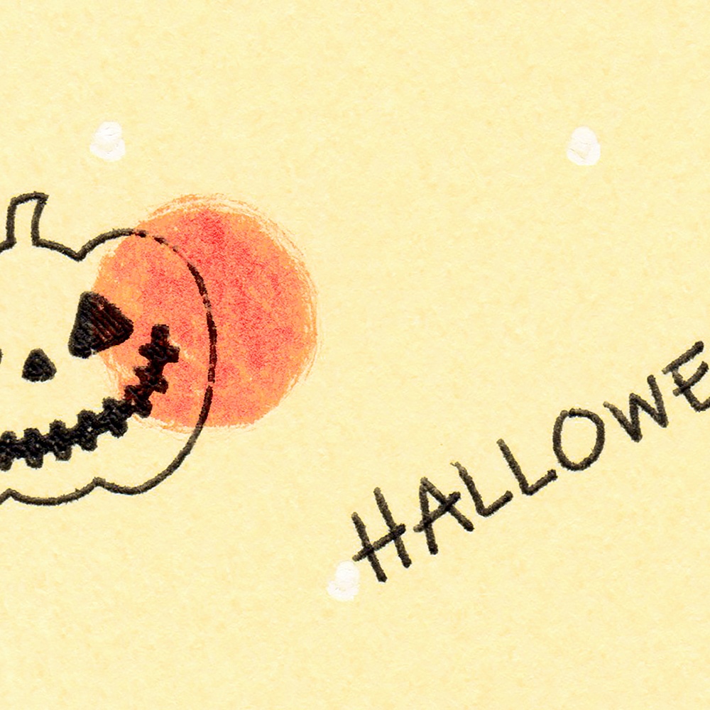 ハロウィンラッピングペーパーペーパー素材