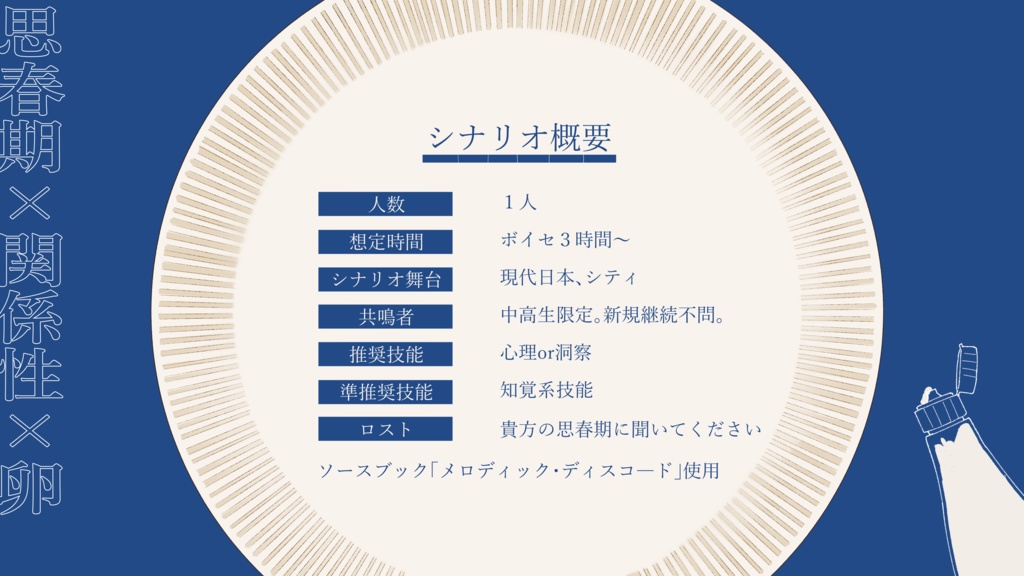 【エモクロアTRPG】サニーサイドアップ