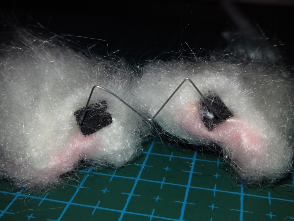 ハンドメイド_ねんどろいどどーる用_ケモミミ・尻尾(ピンク)