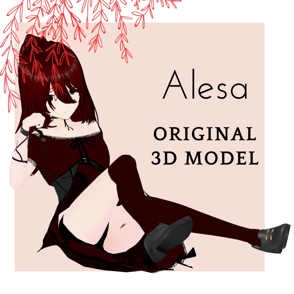 Original 3d model 'Alesa'