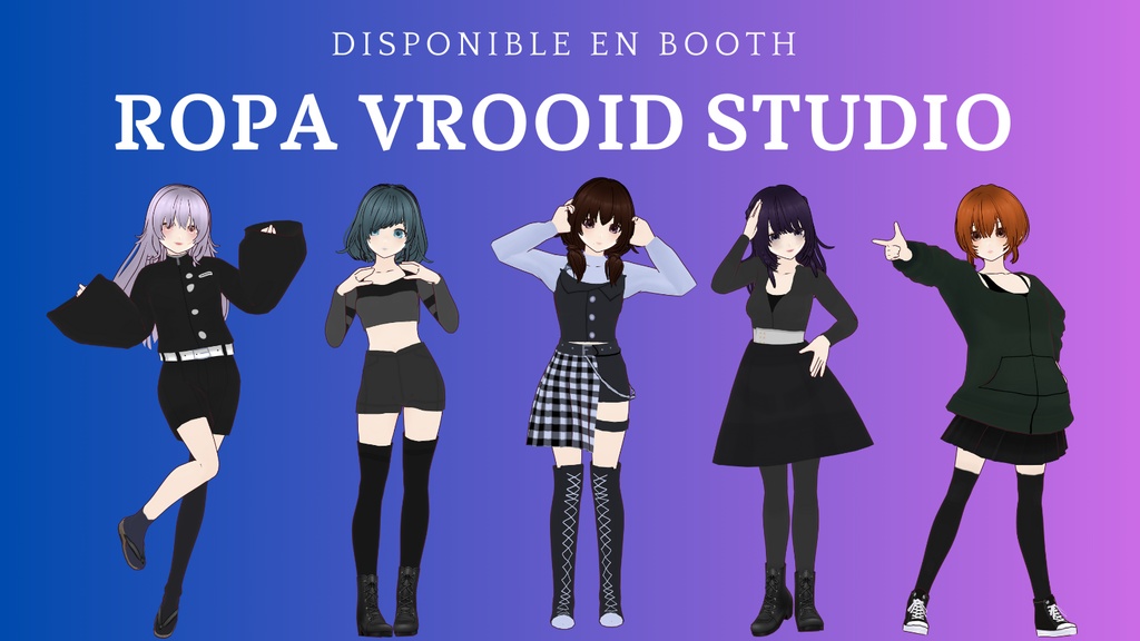 Vroid dress pack