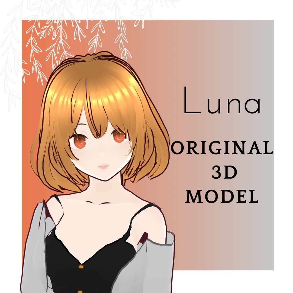 Original 3d model: Luna