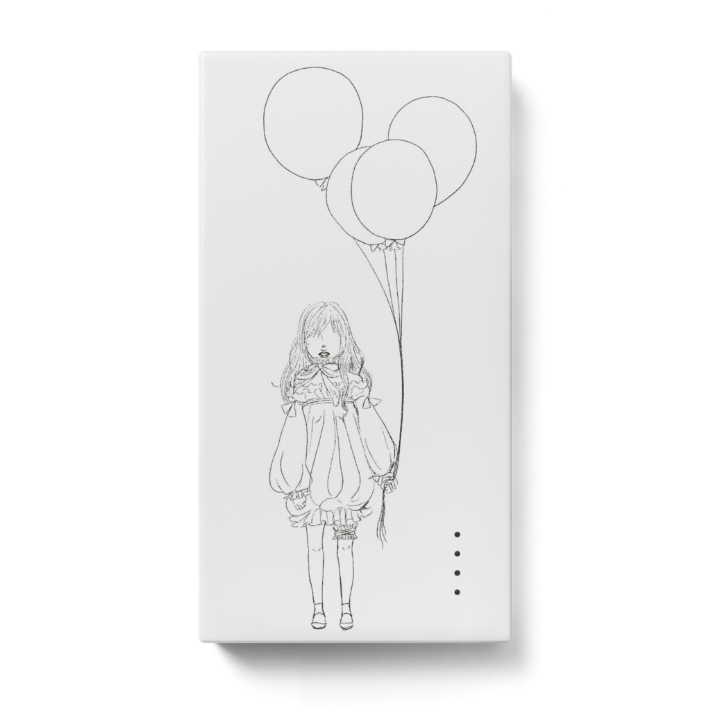 一人ぼっちの女の子。＜モバイルバッテリー＞