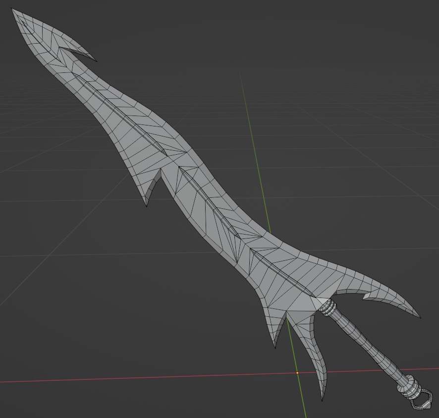 水・氷属性の大剣