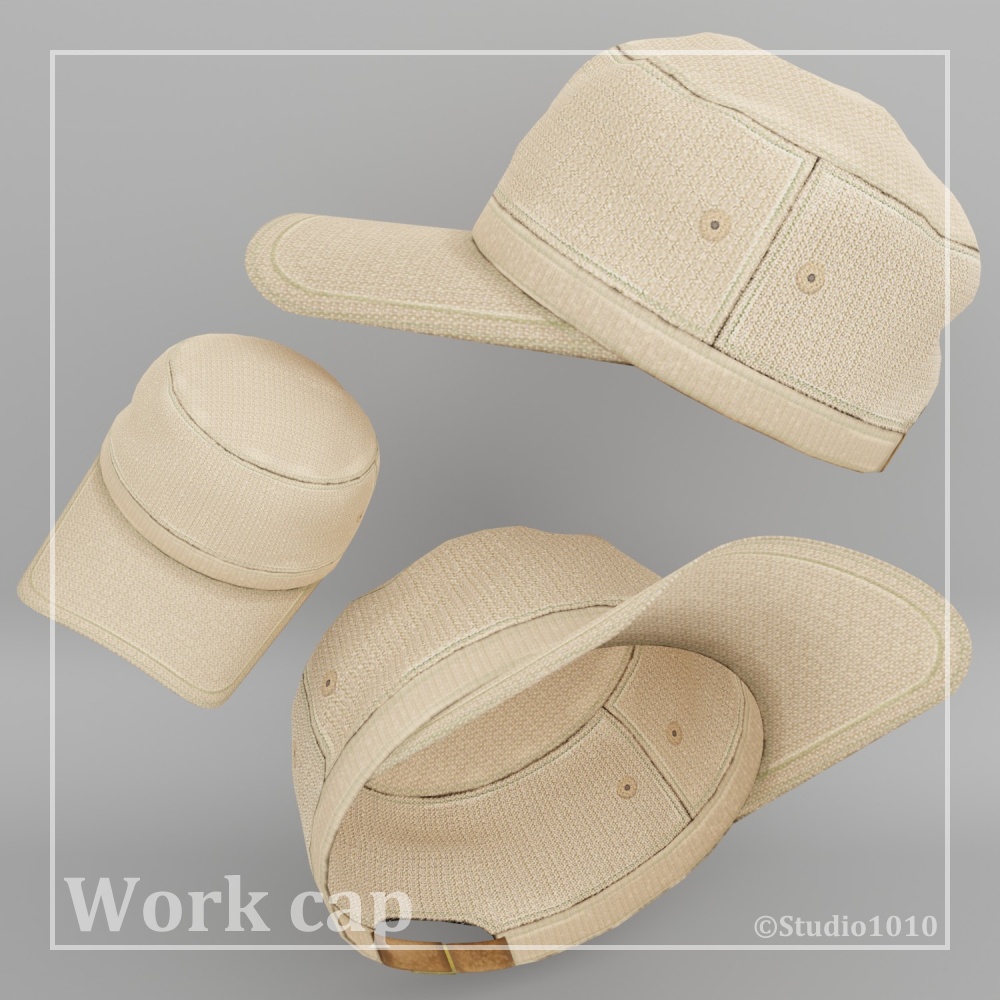 キャップ vol.1C_ワークキャップ