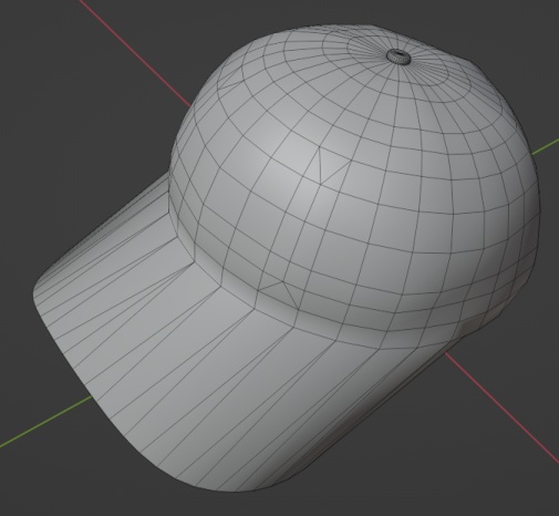 デニムキャップ