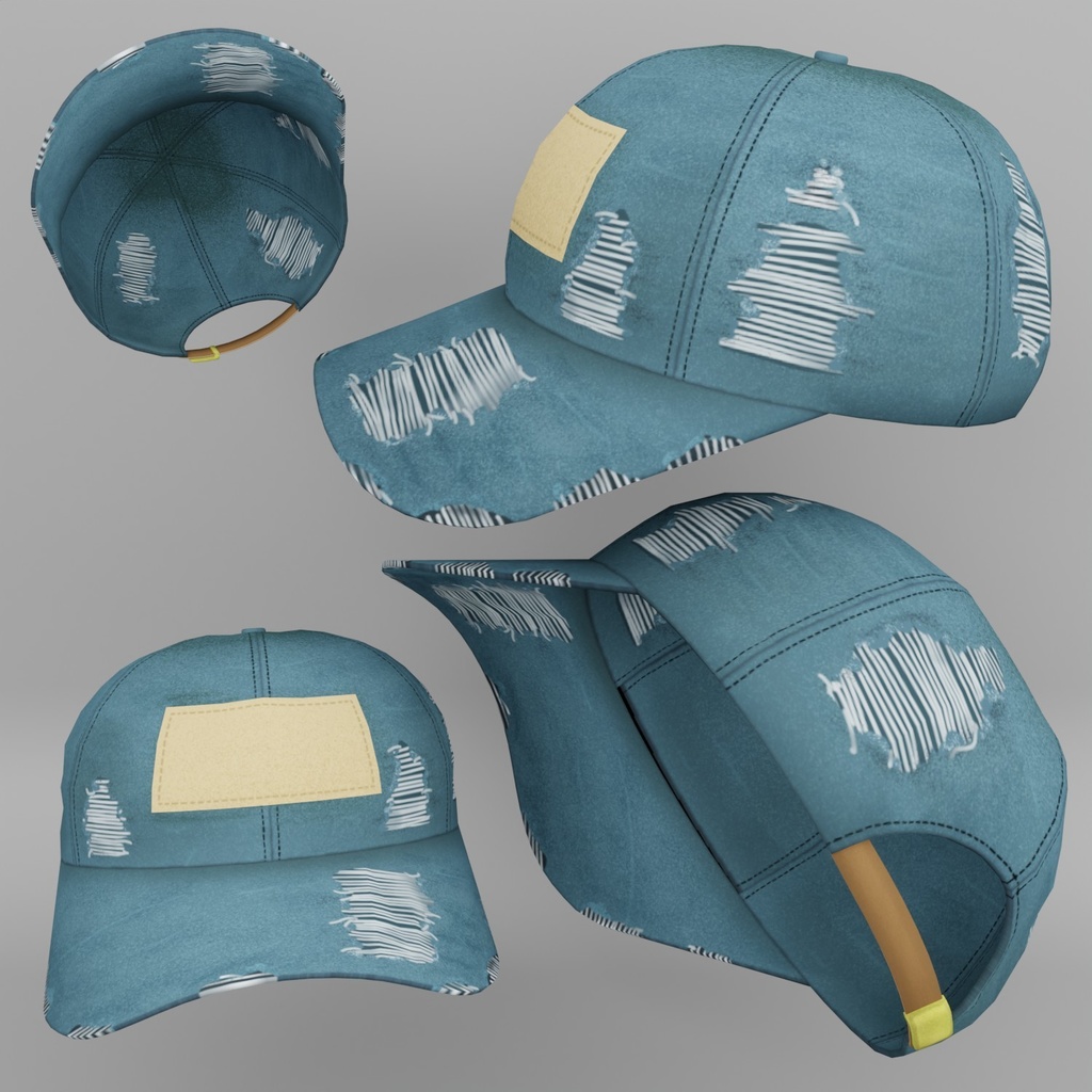 デニムキャップ
